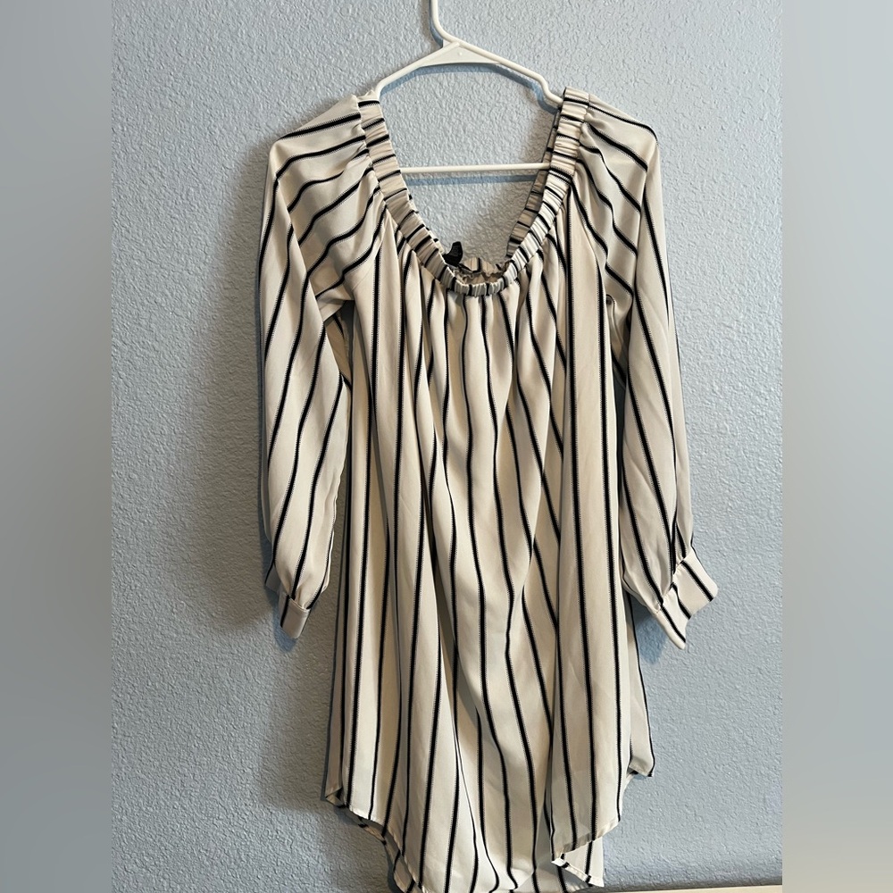 Striped Tunic Top